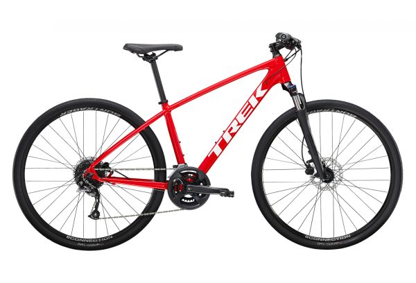 VTC TREK DUAL SPORT 2 SHIMANO ACERA/ALTUS 9V 700 MM ROUGE VIPER 2022