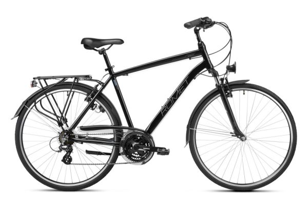 VÉLO TREKKING 28 - ROMET - WAGANT - NOIR