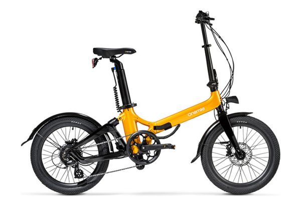 VÉLO PLIANT ÉLECTRIQUE ONEMILE NOMAD SHIMANO 7V 486WH 20'' ORANGE 2022