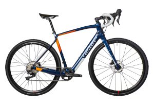 GRAVEL BIKE ÉLECTRIQUE WILIER TRIESTINA JENA HYBRID SHIMANO GRX 11V 250 WH 700 MM BLEU ORANGE 2022