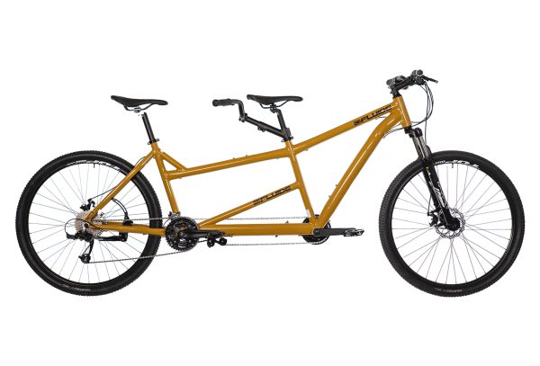 VTT TANDEM SEMI-RIGIDE FLUIDE MICROSHIFT MEZZO 3X10V 29'' JAUNE SABLE 2023