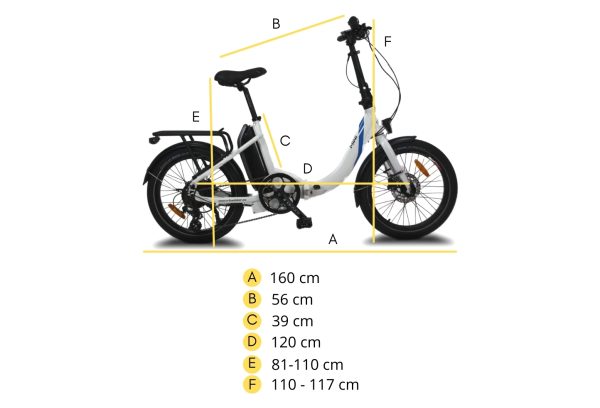 URBANBIKER MINI T 20 BATTERIE 540WH MOTEUR 250W / 155-175 CM – Image 4