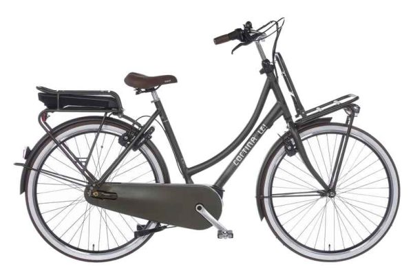 VÉLO ÉLECTRIQUE HOLLANDAIS E-U4 0UVERT NOIR MAT