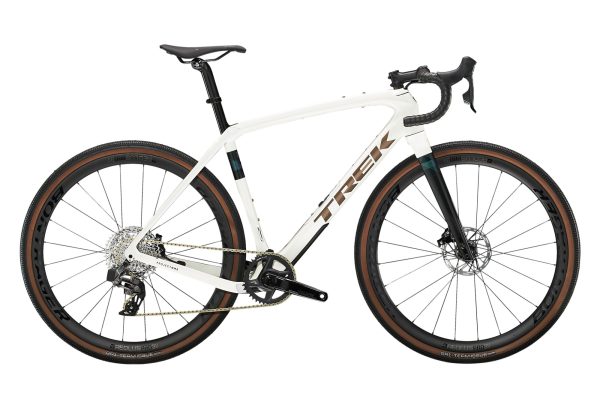 GRAVEL BIKE TREK CHECKPOINT SLR 6 SRAM RIVAL ETAP AXS 12V 700 MM BLANC ERA / VERT EMERAUDE 2023