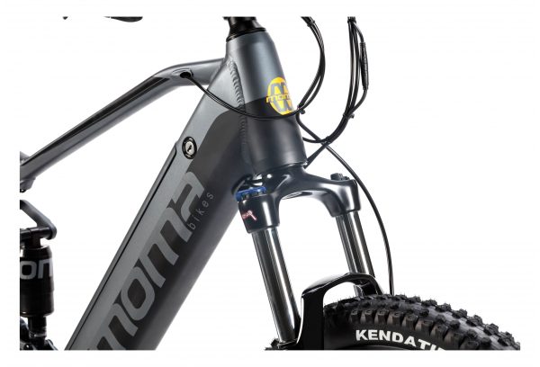 MOMA BIKES E-MTB 27.5'' SHIMANO ALTUS 8V GRIS – Image 7