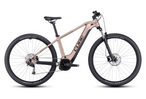 VTT Électrique Semi-Rigide Cube Reaction Hybrid Performance 625 Shimano Alivio 9V 625 Wh 29'' Marron Metallic 2023