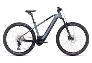 VTT Électrique Semi-Rigide Cube Reaction Hybrid Pro 500 Shimano Deore 11V 500 Wh 29'' Gris Flash 2023