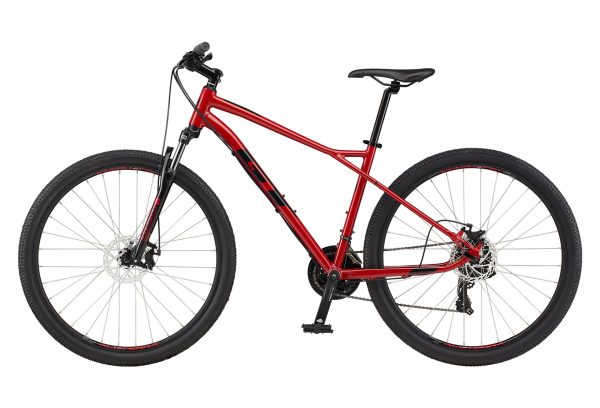 GT Aggressor Sport Shimano Tourney 7V 29'' Rouge – Image 4