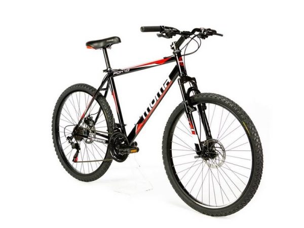 VTT Semi-Rigide Moma Bikes Fox 26'' Shimano 21V Noir
