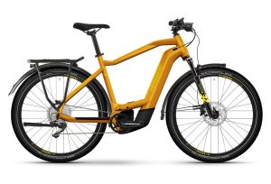 VTC Électrique Haibike Trekking 8 High Shimano Deore 10V 27.5'' 750Wh Orange Lave 2023