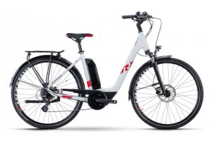 Vélo de Ville Électrique R Raymon CityRay E 1.0 Shimano Altus 8V 500 Wh 700 mm Blanc 2023
