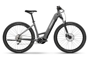 VTC Électrique Haibike Trekking 4 Low Cross Shimano Deore 10V 27.5'' 720Wh Gris 2023