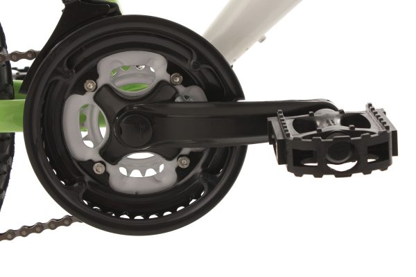 KS Cycling Zodiac 24 '' Shimano Tourney 6V Blanc Vert – Image 3
