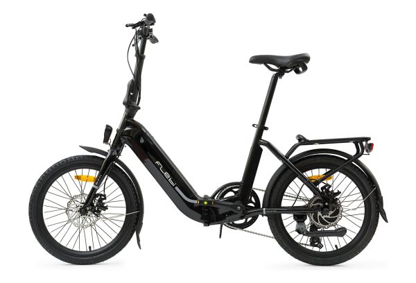 Swan 20 Black gloss Vélo Electrique Pliant – Image 3