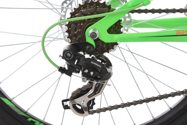 KS Cycling Xtraxx 24 '' Shimano Tourney 7V Vert Orange – Image 4