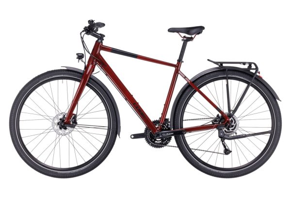 Cube Travel Shimano Alivio/Altus 9V 700 mm Rouge Mirror 2023 – Image 5