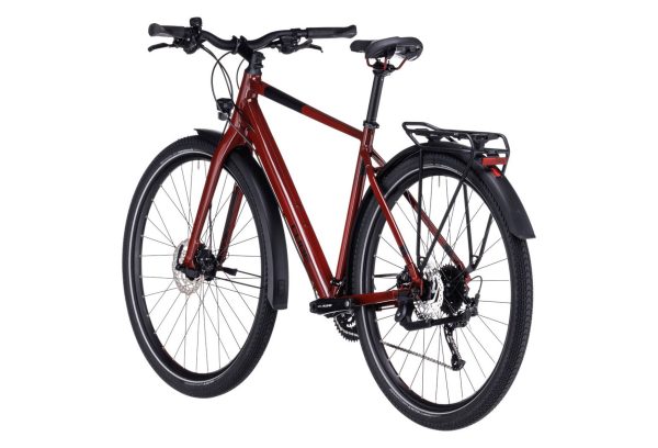 Cube Travel Shimano Alivio/Altus 9V 700 mm Rouge Mirror 2023 – Image 6