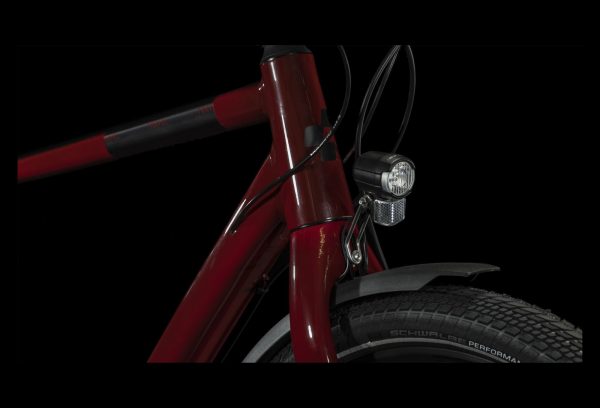 Cube Travel Shimano Alivio/Altus 9V 700 mm Rouge Mirror 2023 – Image 9