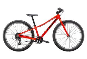 VTT Semi-Rigide Enfant Trek Precaliber 24'' 9-12 ans 8V Rouge