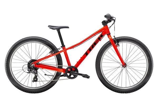 VTT Semi-Rigide Enfant Trek Precaliber 24'' 9-12 ans 8V Rouge