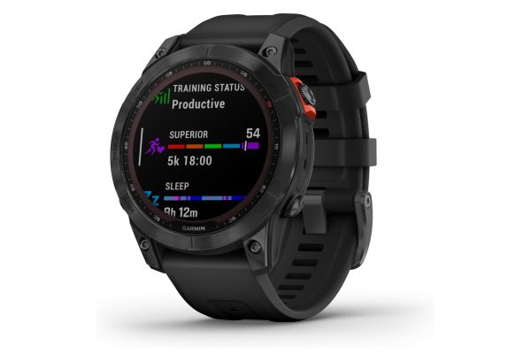 Montre de Sport Garmin Fenix 7 Solar Noir – Image 2