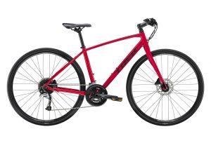 Vélo de Ville Femme Trek FX 3 Disque Shimano Acera 9V Magenta 2021