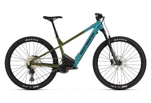 VTT Électrique Semi-Rigide Rocky Mountain Fusion Powerplay 30 Shimano Deore SLX 12V 480Wh 29'' Vert Bleu 2023