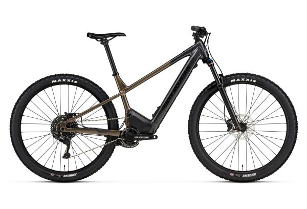 VTT Électrique Semi-Rigide Rocky Mountain Fusion Powerplay 10 Shimano Deore 10V 480Wh 29'' Marron Gris 2023