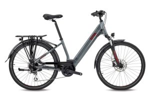 VTC Électrique BH Atom Street Shimano Acera 8V 500 Wh 26'' Gris Plata 2023