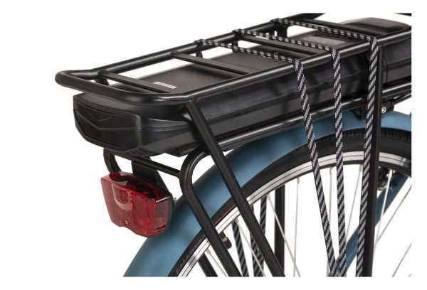 Vélo électrique 28'' Femme Lido 9 vitesses bleu Hollandia TC 49 cm – Image 11
