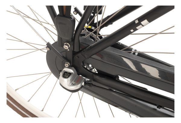 Vélo de ville électrique 28 Femme Vogue Elite 3 Noir – Image 3