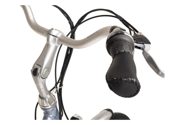 Vélo de ville électrique 28 Femme Vogue Basic 7 vitesses bleu – Image 4