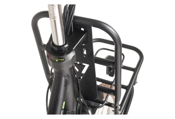 Vélo de ville électrique 28 Femme Vogue Elite 3 Noir – Image 4