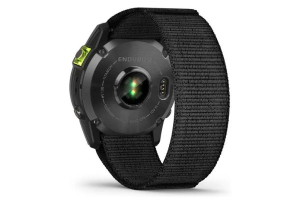 Montre GPS Garmin Enduro 2 Titane Carbon Gray DLC avec UltraFit en Nylon Noir – Image 6