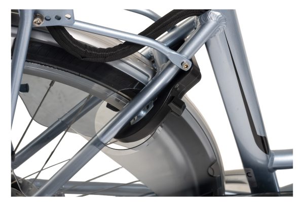 Vélo de ville électrique 28 Femme Vogue Basic 7 vitesses bleu – Image 7
