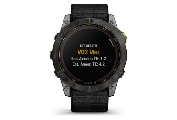 Montre GPS Garmin Enduro 2 Titane Carbon Gray DLC avec UltraFit en Nylon Noir – Image 9