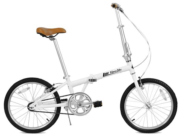 Vélo Pliant FabricBike Folding 20 Blanc Mat Aluminium – Image 2