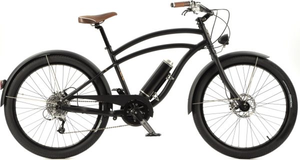 Cruiser E-Hermitage Design 330Wh MicroShift 10V Noir Mat – Image 2