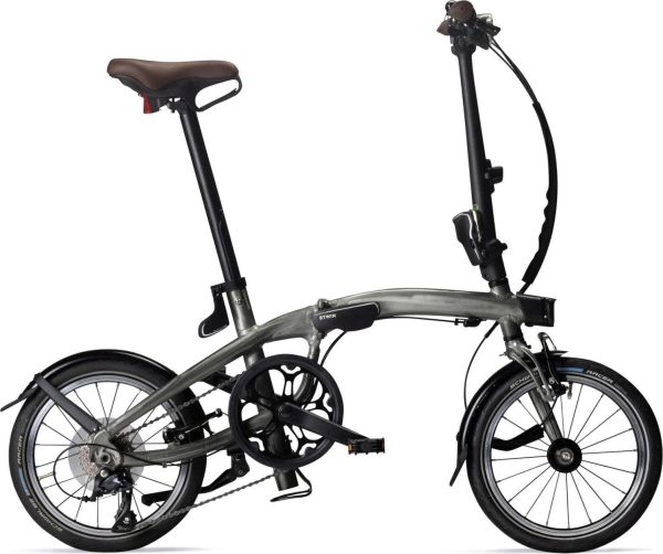 Btwin Fold Light 1 Seconde Shimano Sora 9V 16'' Gris – Image 2