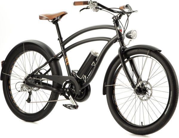 Cruiser E-Hermitage Design 330Wh MicroShift 10V Noir Mat – Image 3