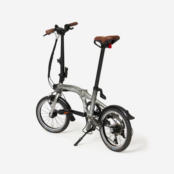 Btwin Fold Light 1 Seconde Shimano Sora 9V 16'' Gris – Image 4