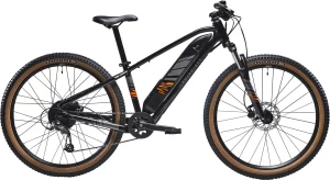 VTT Electrique Semi-rigide Rockrider E ST 500 26'' 9-12 ans Noir
